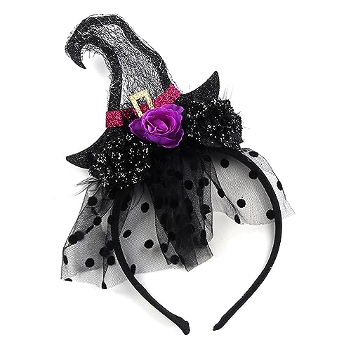 divuukyi Hexenhut, Stirnband, Kopfzubehör, Haarschlaufe, Kinder, Mädchen, Teenager, Mädchen, Make-up, Cosplay-Zubehör, Zubehör divuukyi Hexenhut, Stirnband, Kopfzubehör, Haarschlaufe, Kinder, Mädchen, Teenager, Mädchen, Make-up, Cosplay-Zubehör, Zubehör von divuukyi
