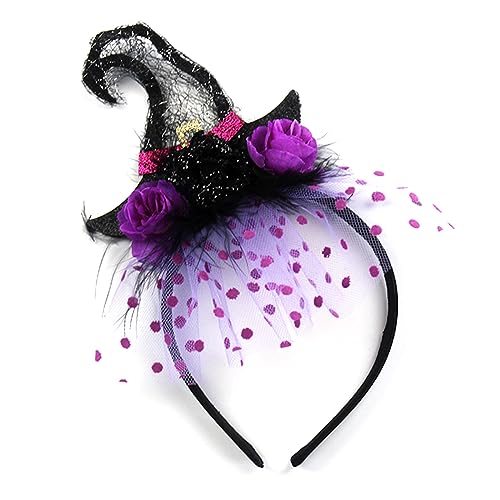 divuukyi Hexenhut, Stirnband, Kopfzubehör, Haarschlaufe, Kinder, Mädchen, Teenager, Mädchen, Make-up, Cosplay-Zubehör, Zubehör divuukyi Hexenhut, Stirnband, Kopfzubehör, Haarschlaufe, Kinder, Mädchen, Teenager, Mädchen, Make-up, Cosplay-Zubehör, Zubehör von divuukyi