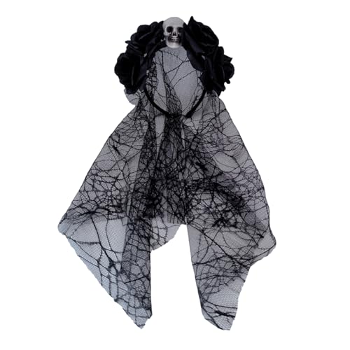 divuukyi Hexenschädel Teufel Rose Stirnband Dunkler Schleier Blume Für Karneval Party Handgemachte Party Kostüm Teufel divuukyi Hexenschädel Teufel Rose Stirnband Dunkler Schleier Blume Für Karneval Party Handgemachte Party Kostüm Teufel von divuukyi