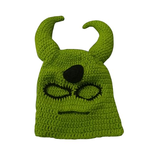divuukyi Hut, übergroßer gehäkelter Hornhut für Damen und Herren, Bild-Requisiten, gruseliges Horn, Cosplay, Halloween, Party divuukyi Hut, übergroßer gehäkelter Hornhut für Damen und Herren, Bild-Requisiten, gruseliges Horn, Cosplay, Halloween, Party von divuukyi