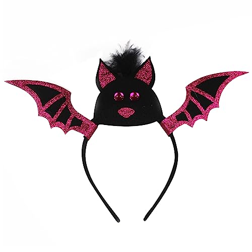 divuukyi Mehrzweck-Halloween-Stirnband, großes Fledermaus-Stirnband, dekoratives Cosplay-Kostüm, Requisiten für Kinder, Mädchen, Kindergarten, Party-Dekoration divuukyi Mehrzweck-Halloween-Stirnband, großes Fledermaus-Stirnband, dekoratives Cosplay-Kostüm, Requisiten für Kinder, Mädchen, Kindergarten, Party-Dekoration von divuukyi