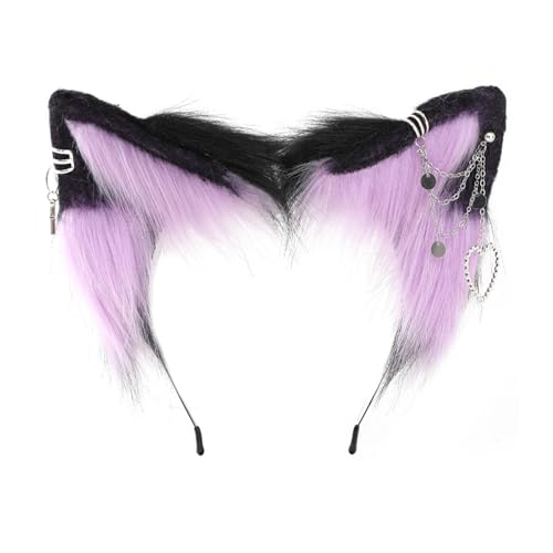 divuukyi Ohr-Stirnband mit Ohrschmuck, süße Mädchen, Cosplay, Ohren, Pelzanzug, Maskerade, Halloween, Cosplay, Party divuukyi Ohr-Stirnband mit Ohrschmuck, süße Mädchen, Cosplay, Ohren, Pelzanzug, Maskerade, Halloween, Cosplay, Party von divuukyi