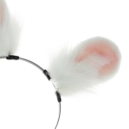 divuukyi Plüsch-Hasenohren-Haarreif für Rollenspiele, Cosplay, Kostüm, Stirnband, Halloween, Kopfschmuck, japanisches biegbares Ohr-Stirnband divuukyi Plüsch-Hasenohren-Haarreif für Rollenspiele, Cosplay, Kostüm, Stirnband, Halloween, Kopfschmuck, japanisches biegbares Ohr-Stirnband von divuukyi