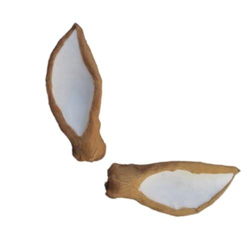 divuukyi Plüsch-Hirsch-Ohren für Stirnband, Bastelset, Stirnband, Zubehör, Nähen, Kopfbedeckung, Rehkitze, Ohr für Cosplay-Kostüm divuukyi Plüsch-Hirsch-Ohren für Stirnband, Bastelset, Stirnband, Zubehör, Nähen, Kopfbedeckung, Rehkitze, Ohr für Cosplay-Kostüm von divuukyi