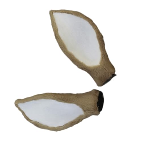 divuukyi Plüsch-Hirsch-Ohren für Stirnband, Bastelset, Stirnband, Zubehör, Nähen, Kopfbedeckung, Rehkitze, Ohr für Cosplay-Kostüm divuukyi Plüsch-Hirsch-Ohren für Stirnband, Bastelset, Stirnband, Zubehör, Nähen, Kopfbedeckung, Rehkitze, Ohr für Cosplay-Kostüm von divuukyi