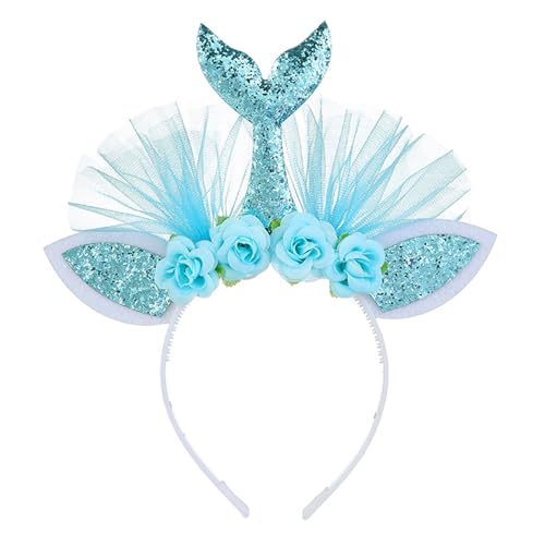 divuukyi Prinzessin bei großem Haarreif für Mädchen, Geburtstagsparty, Fee, schimmernd, wunderschönes Blumenmädchen-Kostüm-Zubehör divuukyi Prinzessin bei großem Haarreif für Mädchen, Geburtstagsparty, Fee, schimmernd, wunderschönes Blumenmädchen-Kostüm-Zubehör von divuukyi