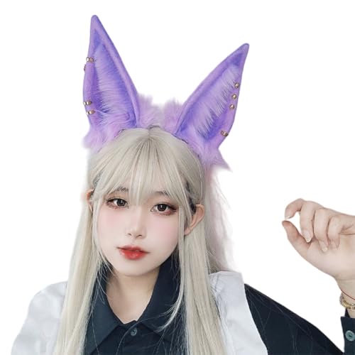 divuukyi Realistischer Tierohr-Haarreif für Rollenspiele, Cosplay, Kostüm, Stirnband, Halloween, Verkleidung, Haarreif, biegbar, Anime-Haarband divuukyi Realistischer Tierohr-Haarreif für Rollenspiele, Cosplay, Kostüm, Stirnband, Halloween, Verkleidung, Haarreif, biegbar, Anime-Haarband von divuukyi