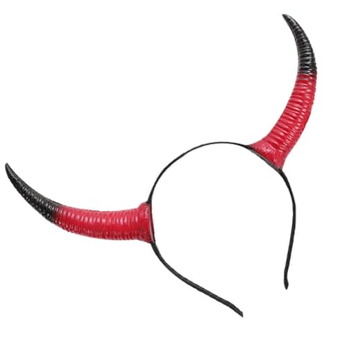 divuukyi Rinder-Haarbänder, festliche Foto-Requisiten, Halloween-Horn-Stirnbänder, Party-Kopfschmuck, lustige Stirnbänder für Musikfestivals divuukyi Rinder-Haarbänder, festliche Foto-Requisiten, Halloween-Horn-Stirnbänder, Party-Kopfschmuck, lustige Stirnbänder für Musikfestivals von divuukyi