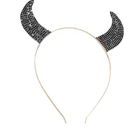 divuukyi Schlichtes Temperament-Haarreif, süße Stirnbänder, multifunktionale Halloween-Kopfbedeckung für Halloween, Make-up-Zubehör von divuukyi