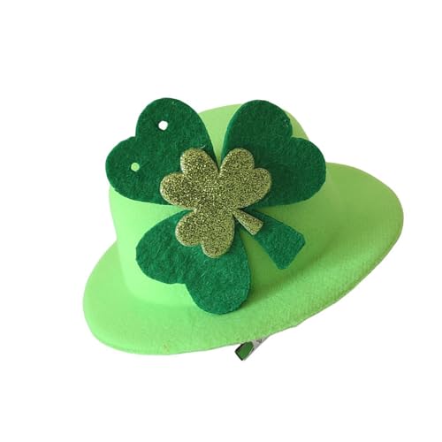 divuukyi StPatricks Day Celebration Zylinder mit Clip, Irischer Nationalfeiertag, grüner Hut für Festivals, Versammlungen, Partys und Paraden divuukyi StPatricks Day Celebration Zylinder mit Clip, Irischer Nationalfeiertag, grüner Hut für Festivals, Versammlungen, Partys und Paraden von divuukyi