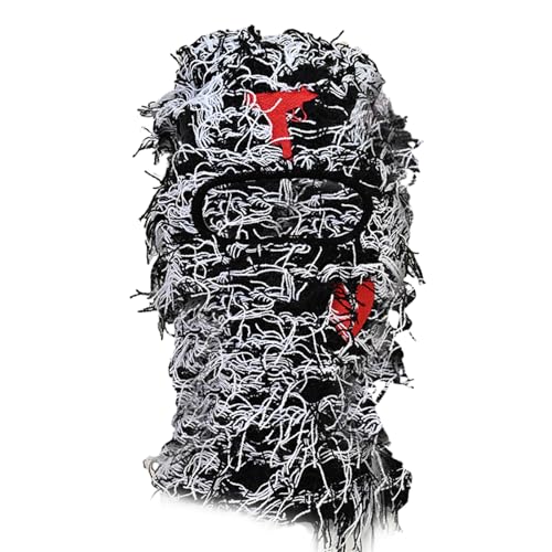 divuukyi Strickmütze Halloween Halswärmer Räuber Hut Cosplay Räuber Party Hüte von divuukyi