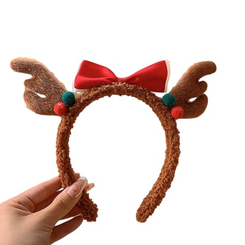 divuukyi Weihnachtsdekoration, Schleife, Geweih, Stirnband, Festival, Urlaub, Kopfschmuck, Weihnachtsschmuck, Party-Haarschmuck, Zubehör divuukyi Weihnachtsdekoration, Schleife, Geweih, Stirnband, Festival, Urlaub, Kopfschmuck, Weihnachtsschmuck, Party-Haarschmuck, Zubehör von divuukyi