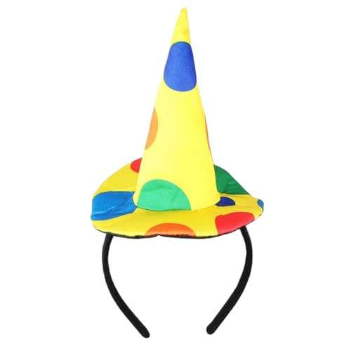 divuukyi Zirkus Clown Haarband Neuheit Bowknot Stirnband Cosplay Kostüm Kopfschmuck Familientreffen Festival Kopfschmuck Zubehör von divuukyi