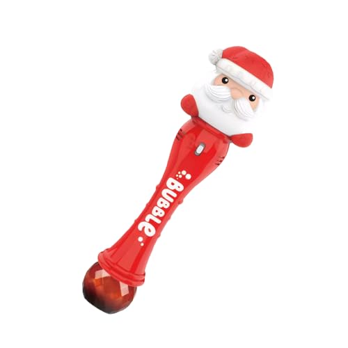 diwedaso Automatisch für Weihnachtsmusik und Lichter, Beleuchtung, automatischer Seifenblasenautomat, Weihnachtsmann Zauberstab diwedaso Automatisch für Weihnachtsmusik und Lichter, Beleuchtung, automatischer Seifenblasenautomat, Weihnachtsmann Zauberstab von diwedaso