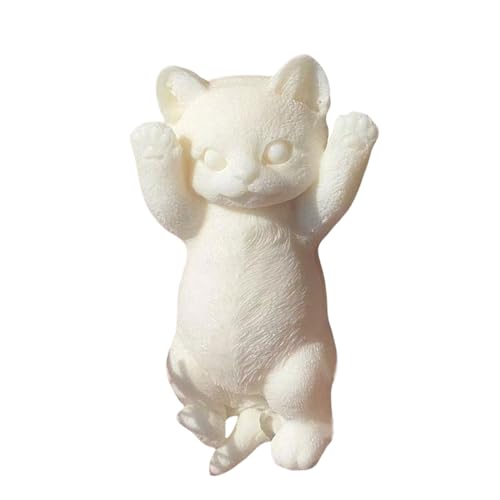 diwedaso Katzenliebhaber S Stressabbau Weiches und bequemes Quetschspielzeug TPR Stressabbauendes Spielzeug Quetschspielzeug nass und glatt , Typ+2 von diwedaso