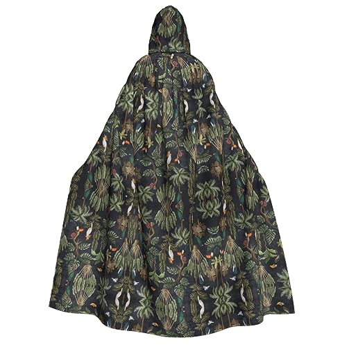 dkkuvt Aquarell-Kaktus-Druck, geeignet für Männer und Frauen, Halloween-Kostüm, Kapuzenumhang, Umhang für Erwachsene, Umhang dkkuvt Aquarell-Kaktus-Druck, geeignet für Männer und Frauen, Halloween-Kostüm, Kapuzenumhang, Umhang für Erwachsene, Umhang von dkkuvt