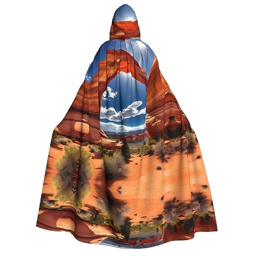 dkkuvt Bogen-Nationalpark-Standard-Druck, geeignet für Männer und Frauen, Halloween-Kostüm, Kapuzenumhang, Umhang für Erwachsene, Umhang dkkuvt Bogen-Nationalpark-Standard-Druck, geeignet für Männer und Frauen, Halloween-Kostüm, Kapuzenumhang, Umhang für Erwachsene, Umhang von dkkuvt