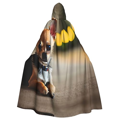 dkkuvt Chihuahua-Hunde-Umhang für Erwachsene, dramatisches Kostüm, Accessoire für Männer und Frauen, für Maskeraden dkkuvt Chihuahua-Hunde-Umhang für Erwachsene, dramatisches Kostüm, Accessoire für Männer und Frauen, für Maskeraden von dkkuvt