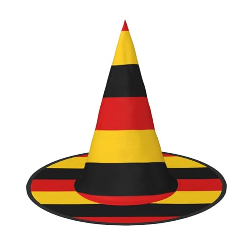 dkkuvt Deutsche Flagge Druck Karneval Halloween Hexenhut Kostüm Hut für Partys Maskeraden für Damen Herren dkkuvt Deutsche Flagge Druck Karneval Halloween Hexenhut Kostüm Hut für Partys Maskeraden für Damen Herren von dkkuvt