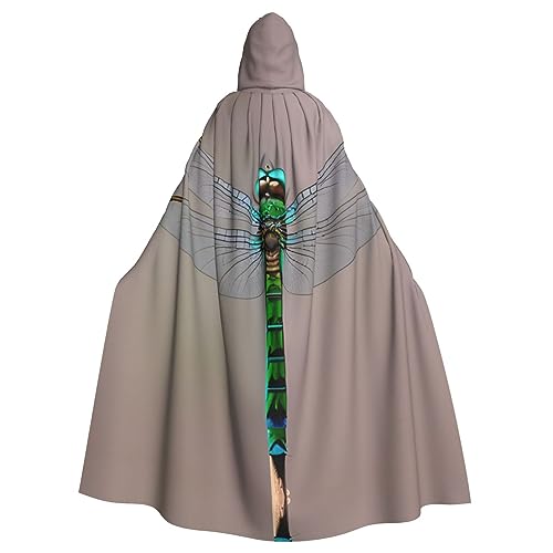 dkkuvt Dramatisches Kostüm für Erwachsene, Libellen-Druck, für Erwachsene, für Maskeraden dkkuvt Dramatisches Kostüm für Erwachsene, Libellen-Druck, für Erwachsene, für Maskeraden von dkkuvt