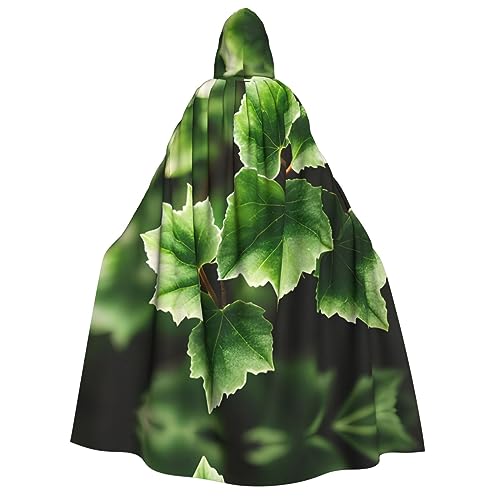 dkkuvt Efeublüten-Baum-Druck, geeignet für Männer und Frauen, Halloween-Kostüm, Kapuzenumhang, Umhang für Erwachsene, Umhang dkkuvt Efeublüten-Baum-Druck, geeignet für Männer und Frauen, Halloween-Kostüm, Kapuzenumhang, Umhang für Erwachsene, Umhang von dkkuvt