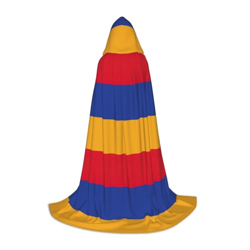 dkkuvt Flagge von Armenien, bedruckt, Karneval, Party, Dekoration, Umhang, Uni, Umhang, Gothic-Kostüm, Hexe, Vampir, Zauberer dkkuvt Flagge von Armenien, bedruckt, Karneval, Party, Dekoration, Umhang, Uni, Umhang, Gothic-Kostüm, Hexe, Vampir, Zauberer von dkkuvt