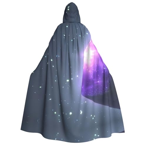 dkkuvt Galaxie, Sternenhimmel, violetter Sternenaufdruck, geeignet für Männer und Frauen, Halloween-Kostüm, Kapuzenumhang, Umhang für Erwachsene, Umhang dkkuvt Galaxie, Sternenhimmel, violetter Sternenaufdruck, geeignet für Männer und Frauen, Halloween-Kostüm, Kapuzenumhang, Umhang für Erwachsene, Umhang von dkkuvt