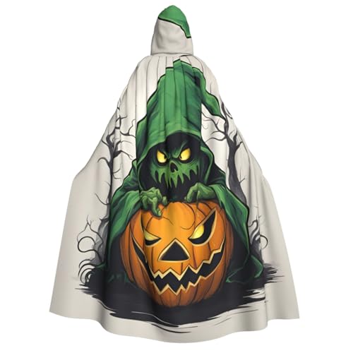 dkkuvt Grüner Geist Horror Halloween Kürbis 1 Druck Halloween Elegance Kapuzenumhang Uni Umhang für Cosplay Karneval Partys Kostüme dkkuvt Grüner Geist Horror Halloween Kürbis 1 Druck Halloween Elegance Kapuzenumhang Uni Umhang für Cosplay Karneval Partys Kostüme von dkkuvt