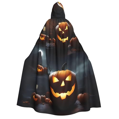 dkkuvt Halloween-Kürbis-Druck, Halloween-Eleganz, Kapuzenumhang, Uni, Umhang für Cosplay, Karneval, Partys, Kostüme dkkuvt Halloween-Kürbis-Druck, Halloween-Eleganz, Kapuzenumhang, Uni, Umhang für Cosplay, Karneval, Partys, Kostüme von dkkuvt