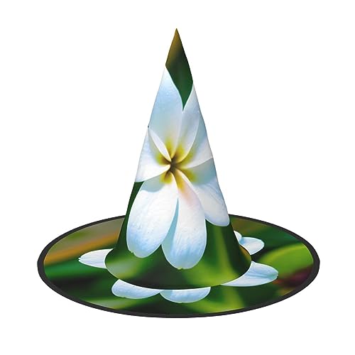 dkkuvt Hawaii Blume 1 Druck Karneval Halloween Hexenhut Kostüm Hut für Partys Maskeraden für Damen Herren dkkuvt Hawaii Blume 1 Druck Karneval Halloween Hexenhut Kostüm Hut für Partys Maskeraden für Damen Herren von dkkuvt