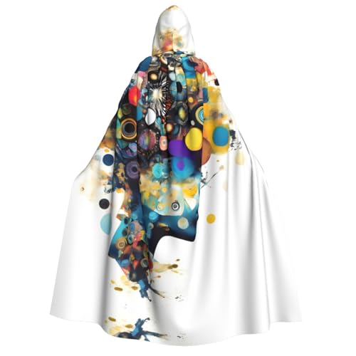 dkkuvt Künstliche Intelligenz, Gehirndruck, geeignet für Männer und Frauen, Halloween-Kostüm, Kapuzenumhang, Umhang für Erwachsene, Umhang dkkuvt Künstliche Intelligenz, Gehirndruck, geeignet für Männer und Frauen, Halloween-Kostüm, Kapuzenumhang, Umhang für Erwachsene, Umhang von dkkuvt