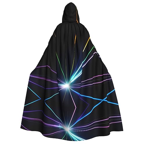 dkkuvt Laser-Lichtdruck, geeignet für Männer und Frauen, Halloween-Kostüm, Kapuzenumhang, Umhang für Erwachsene, Umhang dkkuvt Laser-Lichtdruck, geeignet für Männer und Frauen, Halloween-Kostüm, Kapuzenumhang, Umhang für Erwachsene, Umhang von dkkuvt