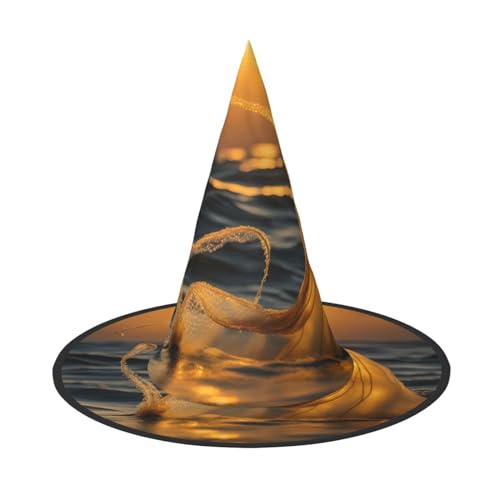 dkkuvt Meerjungfrauenschwanz-Aufdruck, Karneval, Halloween, Hexenhut, Kostüm, Hut für Partys, Maskeraden für Damen und Herren dkkuvt Meerjungfrauenschwanz-Aufdruck, Karneval, Halloween, Hexenhut, Kostüm, Hut für Partys, Maskeraden für Damen und Herren von dkkuvt