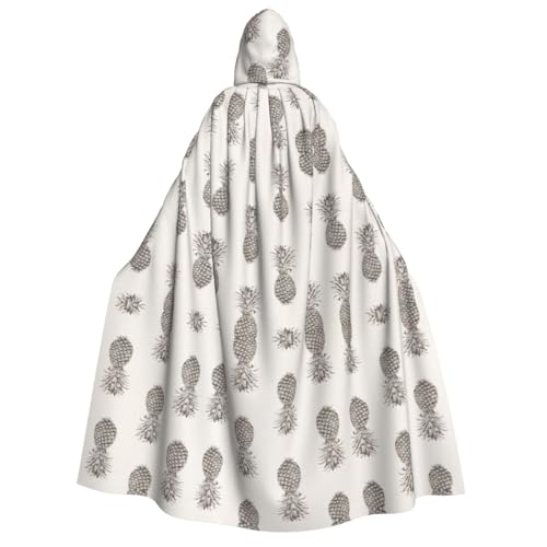 dkkuvt Schöner Ananas-Druck, geeignet für Männer und Frauen, Halloween-Kostüm, Kapuzenumhang, Umhang für Erwachsene, Umhang dkkuvt Schöner Ananas-Druck, geeignet für Männer und Frauen, Halloween-Kostüm, Kapuzenumhang, Umhang für Erwachsene, Umhang von dkkuvt