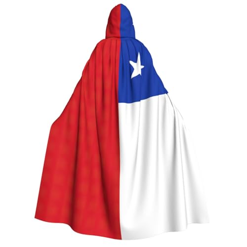 dkkuvt Umhang mit Kapuze, Motiv: Flagge von Chile, Halloween, Eleganz, Uni, Umhang für Cosplay, Karneval, Partys, Kostüme dkkuvt Umhang mit Kapuze, Motiv: Flagge von Chile, Halloween, Eleganz, Uni, Umhang für Cosplay, Karneval, Partys, Kostüme von dkkuvt