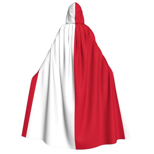 dkkuvt Umhang mit Kapuze, Motiv: Flagge von Monaco, Halloween, Eleganz, Uni, Umhang für Cosplay, Karneval, Partys, Kostüme dkkuvt Umhang mit Kapuze, Motiv: Flagge von Monaco, Halloween, Eleganz, Uni, Umhang für Cosplay, Karneval, Partys, Kostüme von dkkuvt