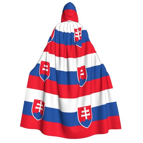 dkkuvt Umhang mit Kapuze und Flagge, Slowakei-Druck, Halloween, Eleganz, Uni, Umhang für Cosplay, Karneval, Partys, Kostüme dkkuvt Umhang mit Kapuze und Flagge, Slowakei-Druck, Halloween, Eleganz, Uni, Umhang für Cosplay, Karneval, Partys, Kostüme von dkkuvt