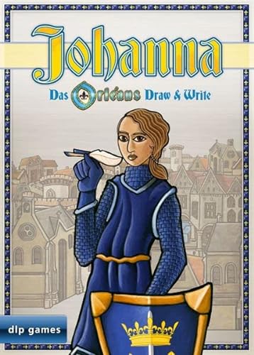 dlp games DLP01071 Johanna - Orléans Draw & Write Extra Block (deutsch) Spielblöcke, M von dlp games