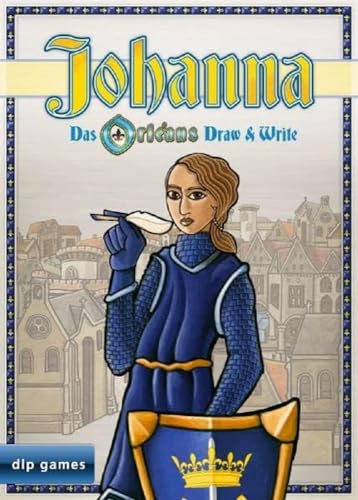 dlp games DLP01073 Joan of Arc - Orléans Draw & Write Extra Block (englisch) Spielblöcke, M von dlp games