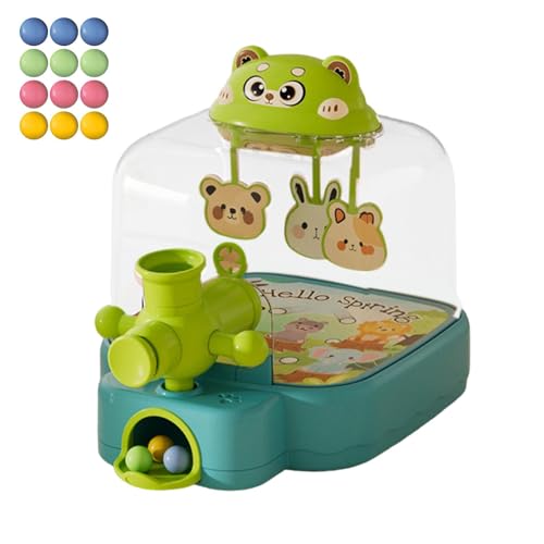 dmqdu Flipper-Spiel, Flipper-Spiele, Reaktionstrainingsspielzeug, lustiges Reaktionstrainingsspielzeug für frühes Lernen, Flipper-Spielmaschine, niedlicher Bär für 3 von dmqdu