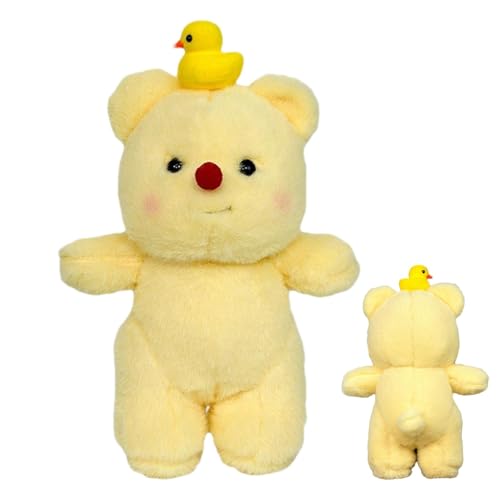 dmqdu Gelber Bär, Plüschtier, Gelber Bär, beruhigender Bär, Plüschpuppe für Kinder, Plüschfigur, Plüschtier für Geburtstag, Weihnachten, Erntedankfest, Rückkehr zur dmqdu Gelber Bär, Plüschtier, Gelber Bär, beruhigender Bär, Plüschpuppe für Kinder, Plüschfigur, Plüschtier für Geburtstag, Weihnachten, Erntedankfest, Rückkehr zur von dmqdu