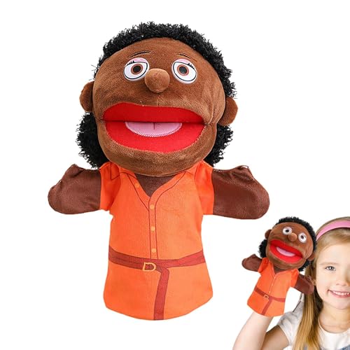 dmqdu Handpuppe für die Familie, Vorschule, Familienpuppe, Handpuppe für zu Hause der Schule, interaktive Handpuppe, für die Schule, mit beweglichem Mund für Mädchen dmqdu Handpuppe für die Familie, Vorschule, Familienpuppe, Handpuppe für zu Hause der Schule, interaktive Handpuppe, für die Schule, mit beweglichem Mund für Mädchen von dmqdu