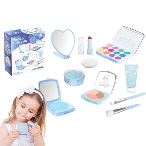 dmqdu Play Make-up-Set, Make-up-Set für Mädchen – sieht aus wie Kosmetik-Sets für Mädchen | Sichere Make-up-Spielzeug-Sets für Kinder, Make-up-Sets für kleine und kleine dmqdu Play Make-up-Set, Make-up-Set für Mädchen – sieht aus wie Kosmetik-Sets für Mädchen | Sichere Make-up-Spielzeug-Sets für Kinder, Make-up-Sets für kleine und kleine von dmqdu