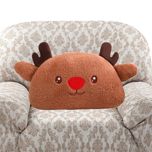 dmqdu Weihnachts-Plüschtiere, süßer Weihnachtsmann Elch aus Plüsch, festliche Dekorationsartikel, Sammlerpuppen, Heimdekoration für Wohnzimmer, Schlafzimmer von dmqdu