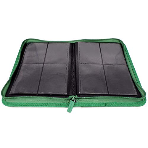 docsmagic.de Pro-Player 4-Pocket Zip-Album Dark Green - 160 Card Binder - MTG - PKM - YGO - Reissverschluss Dunkelgrün docsmagic.de Pro-Player 4-Pocket Zip-Album Dark Green - 160 Card Binder - MTG - PKM - YGO - Reissverschluss Dunkelgrün von docsmagic.de