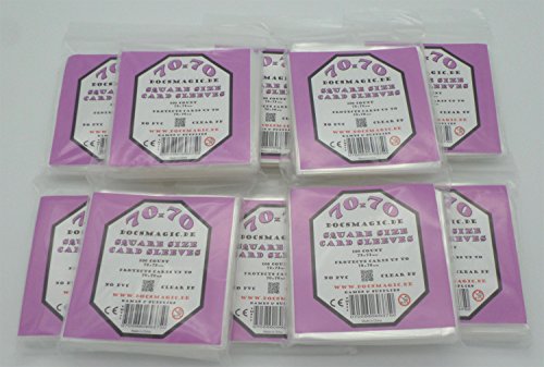 docsmagic.de 1.000 Small Square Board Game Sleeves - 70 x 70-72 x 72-10 Packs docsmagic.de 1.000 Small Square Board Game Sleeves - 70 x 70-72 x 72-10 Packs von docsmagic.de