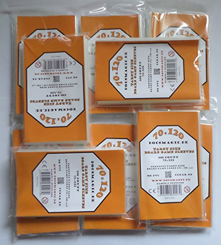 docsmagic.de 1.000 Tarot Size Board Game Sleeves - 72 x 122-10 Packs - Oversize - 70 x 120 docsmagic.de 1.000 Tarot Size Board Game Sleeves - 72 x 122-10 Packs - Oversize - 70 x 120 von docsmagic.de