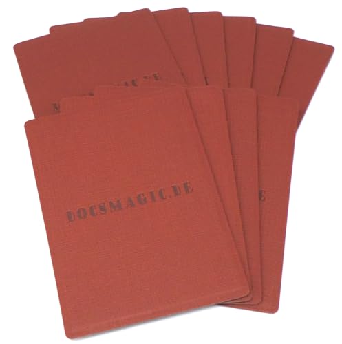 docsmagic.de 10 Premium Deck Divider for Storage Flip Tray Box Copper - Kartentrenner Kupfer von docsmagic.de