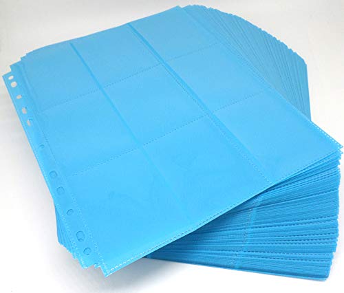 docsmagic.de 100 18-Pocket Pages Light Blue - Sideloading - 11 Holes - MTG PKM YGO - Ordnerseiten Hellblau docsmagic.de 100 18-Pocket Pages Light Blue - Sideloading - 11 Holes - MTG PKM YGO - Ordnerseiten Hellblau von docsmagic.de