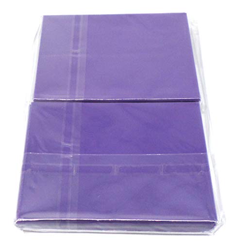 docsmagic.de 100 Mat Purple Card Sleeves Standard Size 66 x 91 - Lila - Kartenhüllen - PKM MTG von docsmagic.de